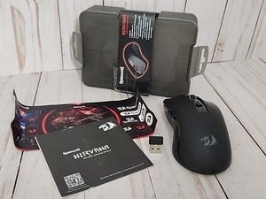 Red Dragon M652 Nirvana Wireless Gaming Mouse Lights up 2400 dpi Open Box - Picture 1 of 12
