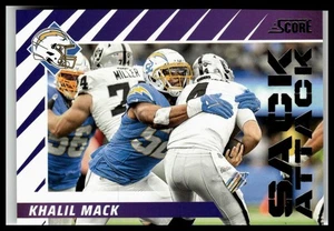 2024 Score #9 Khalil Mack Sack Attack - Picture 1 of 2