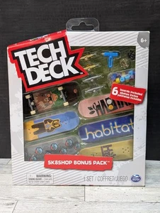 Tech Deck Habitat SK8SHOP Bonus Pack Finger Skate Boards Brand NEW SEALED - Picture 1 of 5