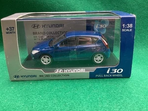 Hyundai i30 2009 Korean Car Model Blue Diecast 1:38 Brand Collection - Picture 1 of 3