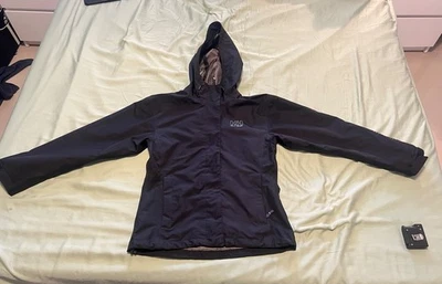 Chaqueta de lluvia para mujer Helly Hansen PEQUEÑA protección Helly Tech negra con capucha B173 Foto 1 de 4