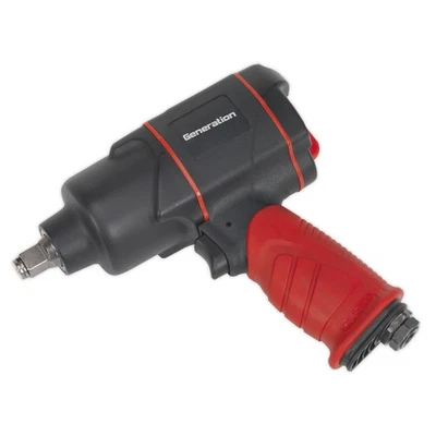 Sealey Gsa6006 Composite Air Impact Wrench 1/2Sq Drive Twin Hammer - Image 1 of 4