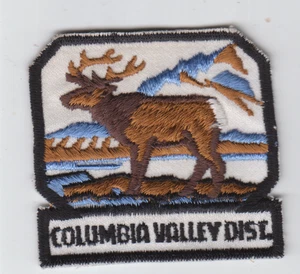 Pfadfinderabzeichen veraltet COLUMBIA VALLEY DIST.  BC CANADA - Bild 1 von 2