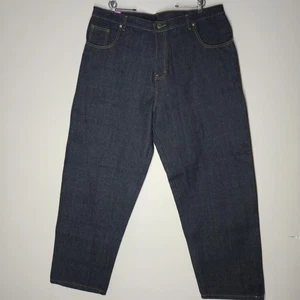 Pantalones de mezclilla Phat Farm vintage para hombre desgastados relajados holgados Y2K talla 42 nuevos con etiquetas - Imagen 1 de 8