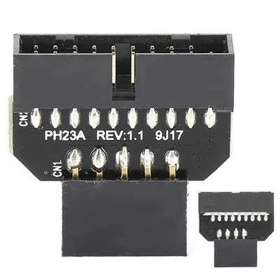 PH23A Motherboard USB 2.0 9Pin To USB 3.0 19P Plugin Connector Adapter(PH23A ) - Image 1 of 4