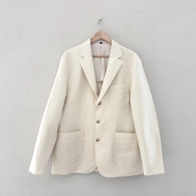 NWT J. Crew Crosby Blazer Jacket Mens 41R Sport Coat Suit Linen Cotton Old Money - Image 1 of 4