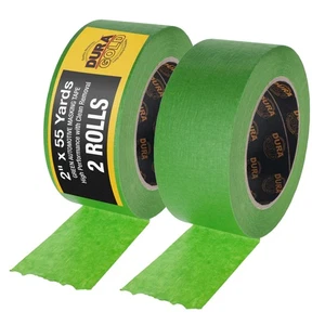 2 Inch (1.88 in x 55 yd) Automotive Masking Tape, 2 Rolls - Heat Resistant - Picture 1 of 5