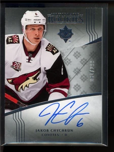 2016 UPPER DECK ULTIMATE COLLECTION #107 JAKOB CHYCHRUN AUTO ROOKIE RC 61/299 - Picture 1 of 3