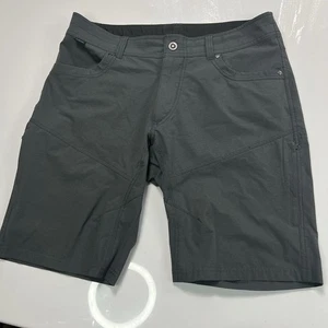 Kuhl 5230 Silencr Kargo Shorts Mens 34 Carbon Gray Cargo Ripstop Outdoor Hiking - Picture 1 of 20
