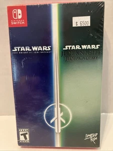 NS Limited Run #069 & #70 Star Wars Jedi Knight III: Jedi Outcast & Jedi Academy - Foto 1 di 13