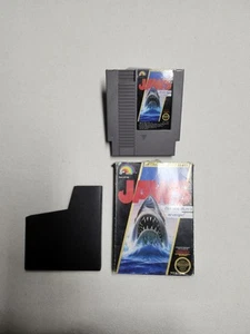 Jaws NES (Nintendo Entertainment System, 1987) CIB Mint Tested Read Description - Picture 1 of 15