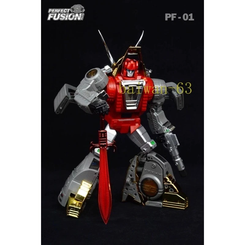 New FansToys PERFECT FUSION PF-01 CESIUM MP Slag Dinobot Instock Xmas Gift - Image 1 of 4