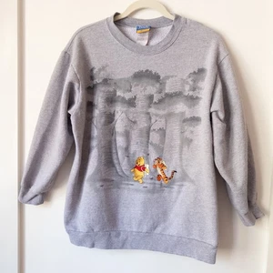 Vintage 90er Winnie Puuh Tigger Herbst Sweatshirt Damen XL bestickt Herbst - Bild 1 von 9