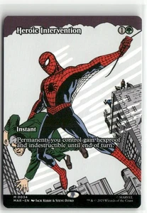 Heroic Intervention Borderless - Marvel Eternal-Legal MTG NM - Picture 1 of 2