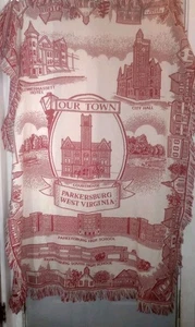 Coperta tessuta Our Town Parkersburg West Virginia 65"/49 - Foto 1 di 5