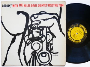 MILES DAVIS Cookin' LP PRESTIGE PRLP 7094 MONO NJ John Coltrane Red Garland - Picture 1 of 12