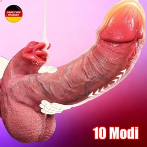 G-Punkt Dildo Vibrator Realistisch Massager mit Saugnapf Sexspielzeug,Für Frauen - Bild 1 von 13