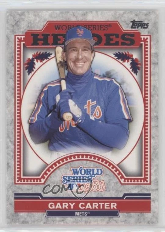 2014 Topps Update World Series Heroes Gary Carter #WSH-GC HOF - Image 1 of 2