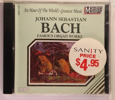 Bach - Famous Organ Works (CD, 1995) - image 1 of 3
