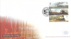 Letters by Night ex Booklet Pane GB FDC Travelling Post Office 2004 (108339) - Picture 1 of 1