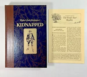 "Kidnapped" Stevenson Reader's Digest World's Best Reading 1986 w/ Insert VGC - Imagen 1 de 9