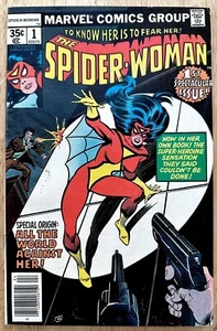 Spider-Woman #1 (1978) 7.0 FN/VF 1st Solo Series, Origin Revealed (movie coming) - Picture 1 of 5