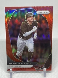 Manny Machado 2020 Panini Prizm Red Prizm SP #76 Padres - Picture 1 of 1