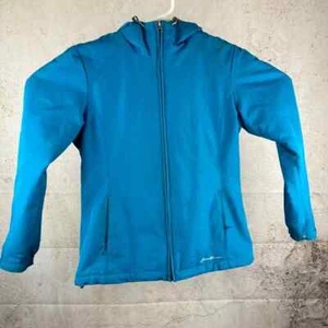 Eddie Bauer Teal Hooded Jacket Womens Size Small - Picture 1 of 6