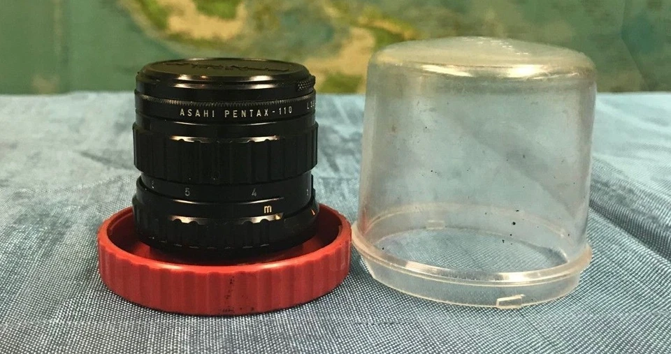 RARE FULLY REFURBISHED PENTAX ASAHI 110 50MM F/2.8 LENS WITH ORIGINAL CASE - Image 1 of 4