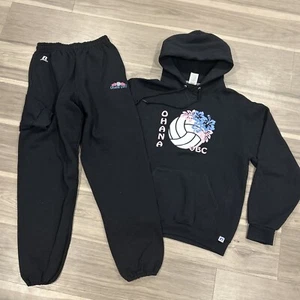 Russell Hawaii Ohana Voleibol UBC Ropa Deportiva Sudadera con Capucha Conjunto de Jogger Mediano Universitario - Imagen 1 de 22
