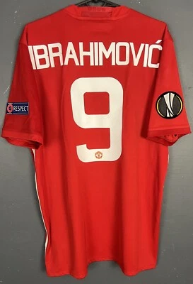 CAMISETA FUTBOL IBRAHIMOVIC HOMBRE FC MANCHESTER UNITED 2016/2017 UEFA TALLA L Foto 1 de 4
