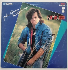 John Cougar Mellencamp Signed Ain't That America Laserdisc Concert LEGEND RAD - Picture 1 of 1