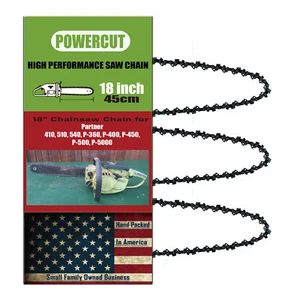 3PCS 18" Chainsaw Chain FOR Pioneer 1074, P-21, P-26, P-28,Low Kickback - Picture 1 of 9