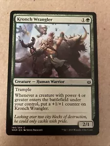 Kronch Wrangler War of the Spark Regular - Imagen 1 de 2