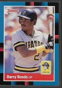 1987 Leaf Donruss #326 Barry Bonds Piraten - Bild 1 von 2