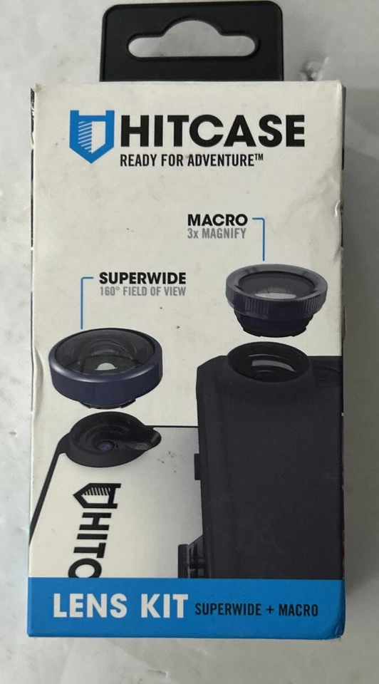 Kit de lentes Hitcase para Snap y policarbonato PRO iPhone 5/SE y 6/6S ¡Nuevo!! Foto 1 de 4