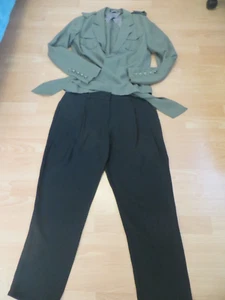 Business Luxus Patrizia Pepe Edle Chino Hose+Blacky Dress Blusen Jacke Dt36 38 - Bild 1 von 3
