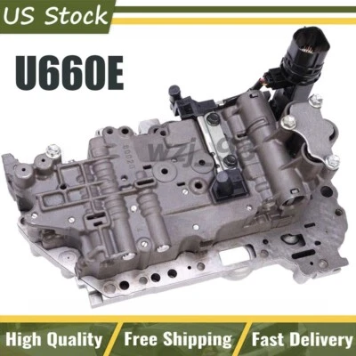 U660E Transmission Valve Body 6 Speed For Toyota Camry Lexus ES350 3.5L 06-11 Foto 1 de 4