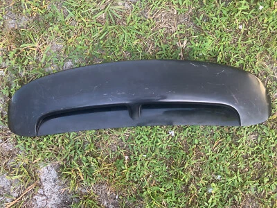 07-13 MINI COOPER S R56 REAR BLACK WING TRUNK LID SPOILER BLACK NEEDS PAINT JOB - Image 1 of 4