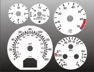 White Face Gauges for 1998-1999 Mercedes S500 S420 W140 - Bild 1 von 4