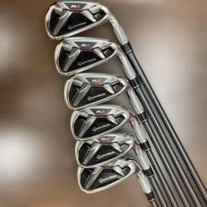 TaylorMade M2 Iron Set 6pcs 5-Pw Flex S Stiff RE*AX STEEL JAPAN-SP 90 - Picture 1 of 8