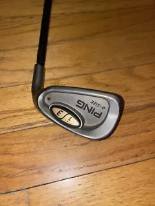 Ping i/3 O - Größe Black Dot 8 Eisen ~ GRAHITE 350 SERIE NORMALER SCHAFT - Bild 1 von 5