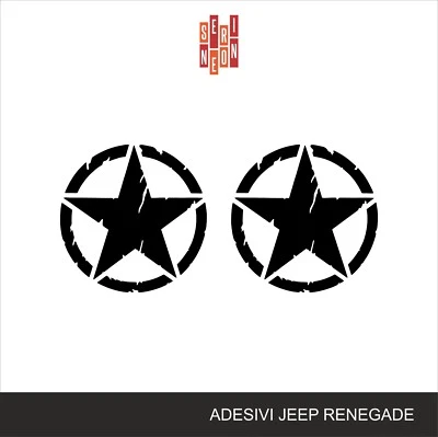 Kit adesivi stickers JEEP RENEGADE - Imagen 1 de 2