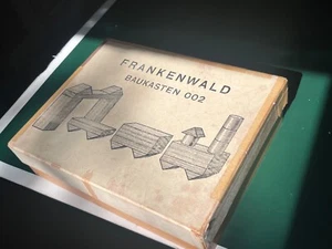 Antique Kids Wooden Building Blocks, German 1960s, Frankenwald Baukasten 002 - Picture 1 of 6