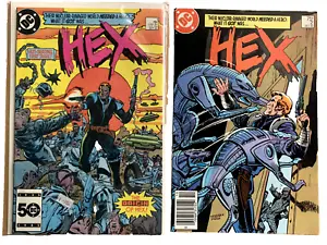 HEX : COMPLETE 18 issue 1985 DC COMICS Jonah series by Fleisher, Texeira etc - Picture 1 of 5