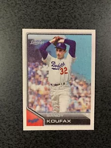 2011 Topps Lineage Sandy Koufax #TCS1 Cloth Sticker - Picture 1 of 2