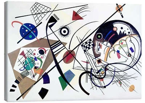 Leinwandbild Durchgehender Strich - Wassily Kandinsky - Bild 1 von 7