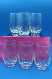Libbey COLONIAL HERITAGE Saftgläser 6er Set geschliffene diagonale Linien Klarglas - Bild 1 von 3