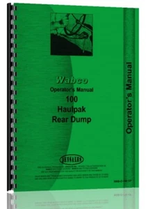 Operators Manual Wabco 100 Haulpak Truck - Picture 1 of 4