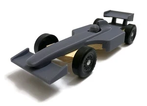 Kit de carrocería impresa en 3D Pinewood Car Derby coche de carreras F1 - Imagen 1 de 8